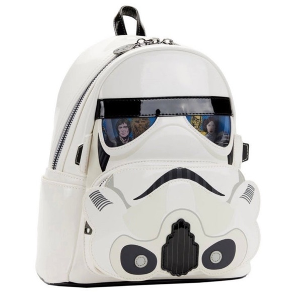 Loungefly Star Wars Stormtrooper Lenticular Mini Backpack Bag - Picture 2 of 5